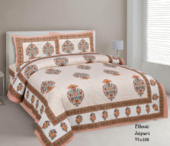 🌟 Yash Handloom Bed Sheet & Pillow Set – Elegance Meets Comfort 🌟